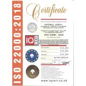 ISO 22000:2018 Gıda Güvenliği Yönetim Sistemi